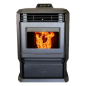 Comfortbilt HP61-Black Pellet Stove - Heats Up To 3000 Square Feet