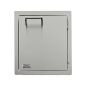 17-Inch Vertical Access Door w/Towel Rack