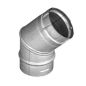 3-Inch Diameter Pellet Vent Pro 45 Degree Elbow 