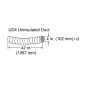 Majestic 4 Inch Uninsulated Flex Duct For Outside Air - Includes Two 42 Inch Sections
