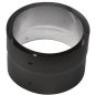 Ventis Connector For Double Wall Black To Ventis Class A Chimney Adapter