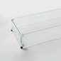12" x 84" Linear Glass Wind Guard - GG-1284