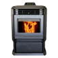 Comfortbilt HP61-Black Pellet Stove - Heats Up To 3000 Square Feet