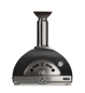 Coyote 30" Hybrid Multi Fuel Gas and Wood Outdoor Pizza Oven in Black for Natural Gas - C1PZ30HMBNG