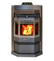 HP22N-Brown-SS Pellet Stove