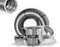8" x 20' Insulated 316Ti Chimney Liner Kit for Fireplace Inserts -K5A820PI