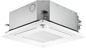 9,000 BTU Mitsubishi P-Series Ceiling Cassette Mini Split Air Handler - R454B