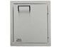17-Inch Vertical Access Door w/Towel Rack