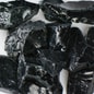 Black Fire Glass 1/2 Inch to 1 Inch