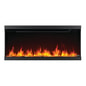Napoleon Astound 50" FlexMount Electric Fireplace with Remote, Heater & Glass Media for 120V - NEFL50AB