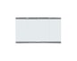 Bi-Fold Glass Doors- Stainless Finish
