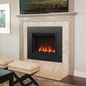 Napoleon Cineview™ 26" Built-in Electric Fireplace with Remote, Heater & Logs and Glass Media for 120V - NEFB26H