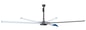 Patterson V-Series 20FT HVLS Ceiling Fan 247,000 CFM Covers 20,000 Sq Ft 230V Three Phase