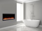 50-Inch Allusion Platinum recessed linear electric fireplace - SF-ALLP50-BK
