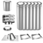 Majestic SL300 8-Inch ID x 11-Inch OD 25ft Vertical Vent Kit