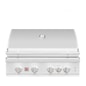 Summerset 32" Sizzler PRO 4 Burner Gas Grill with Rotisserie Burner & Interior/Exterior Lights for Natural Gas - SZRPRO32