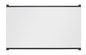35" Tamper Proof Glass Front - For BF39DXP and BF39STP Fireboxes