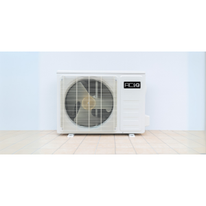 ACiQ Ductless Mini Split Alongside House