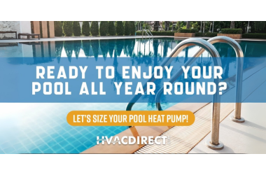 Ready to enjoy your pool all year round? Let's size your pool heat pump - HVACDirect.com