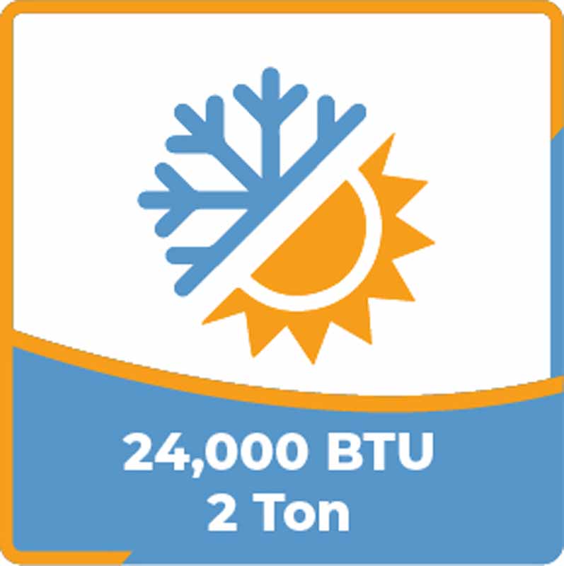 24,000 BTU / 2 Ton Mini Split Systems