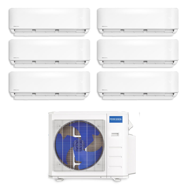 6 Zone DIY Mini Split Systems