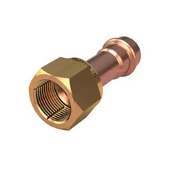 MaxiPro SAE Copper Flare - Brass Nut