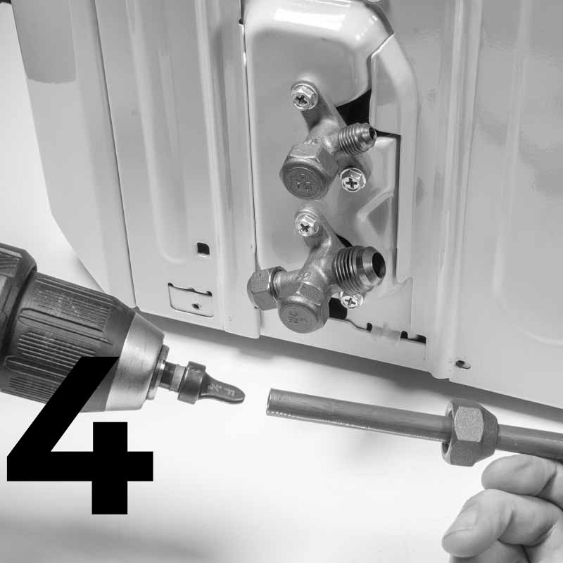 How to Install and Vacuum a Mini Split Line Like a Pro