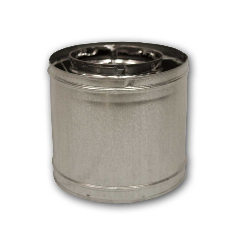 12" Section Double Wall Pipe Snap Lock - 12-8DM