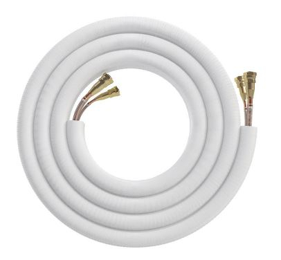 25ft 3/8 x 5/8 Line Set for DIY 24K & 36K Indoor - R454B