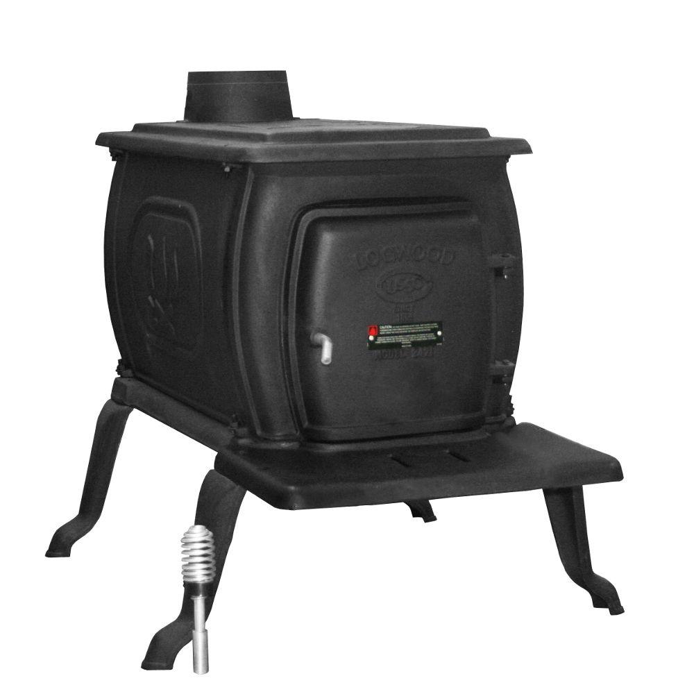 US Stove Logwood 1600 sq. ft. EPA Exempt Cast Iron Wood Stove - 2469E |  HVACDirect.com