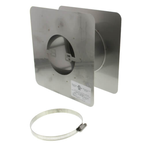 ZFlex 4" ZVent Adjustable Wall Thimble 2SVSWTF04