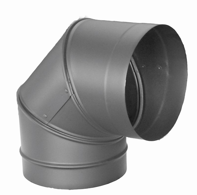 90° Black Elbow