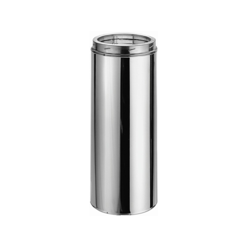 6-Inch Length Chimney Pipe - Galvalume