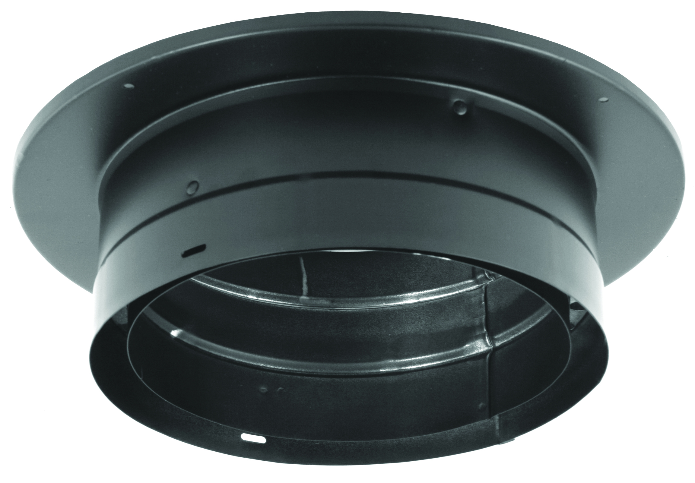 Double Wall Black Pipe- DVL/DuraBlack Chimney Adapter/with trim