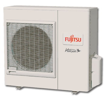 Fujitsu 36,000 BTU Halcyon Multi-Zone Ductless Heat Pump Condenser ...