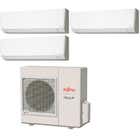 Fujitsu 36,000 BTU 18 SEER Tri Zone Heat Pump System 9+9+9 - Wall Mounted