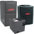 1.5 Ton 14.5 SEER2 96% AFUE 30,000 BTU Goodman Gas Furnace and Air Conditioner System - Upflow