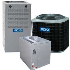 3.5 Ton 13.4 SEER2 80% AFUE 90,000 BTU ACiQ Gas Furnace and Air Conditioner System - Multi-Positional