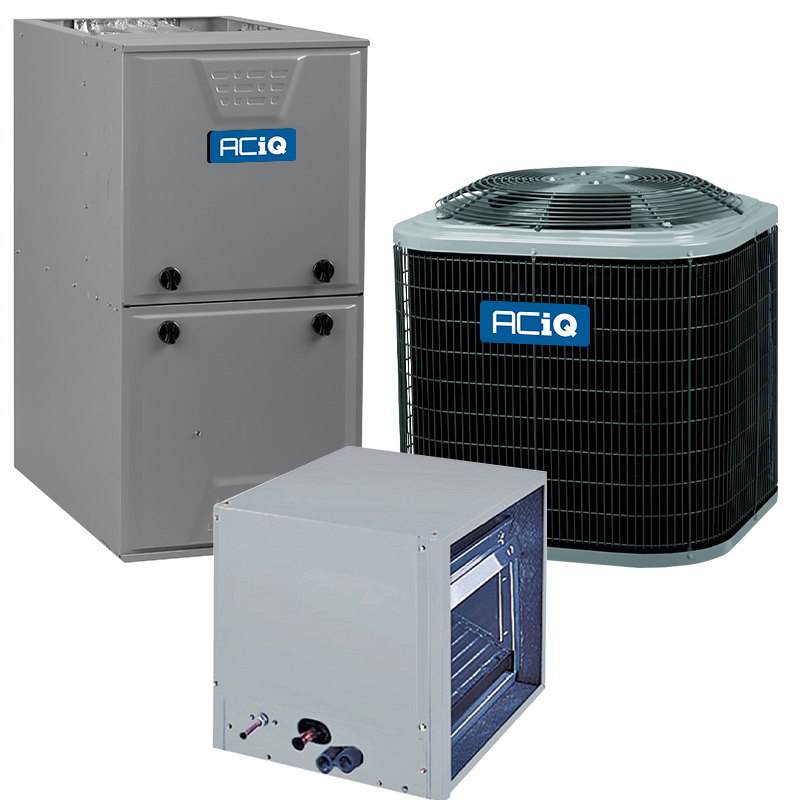 ACiQ 5 Ton 14 SEER 98% AFUE 120,000 BTU Gas Furnace and Air Conditioner  System - Horizontal - R4A460GK / ENH4X61L24A / G97CMN1202422A |  HVACDirect.com