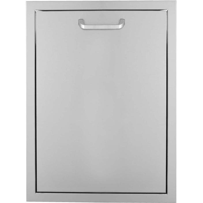 BBQ Direct Universal 20-Inch Roll-Out Double Trash/Recycling Bin