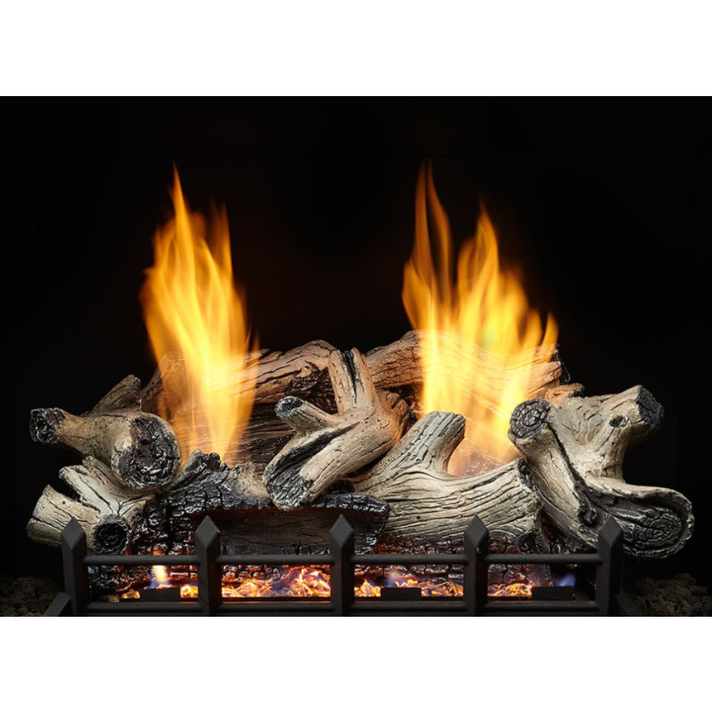 24 Inch 6 Piece Beachcomber Burncrete Log Sets
