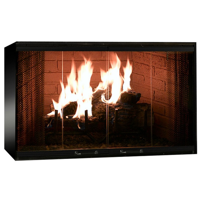 Majestic 36 Inch Radiant Wood Burning Fireplace