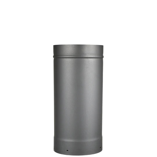 AllFuel HST 6-Inch Diameter x 24-Inch Long Single Wall Black Stove Pipe