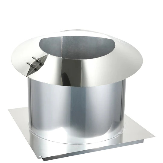 AllFuel HST Attic Insulation Shield for 6-Inch Inner Diameter Chimney Pipe