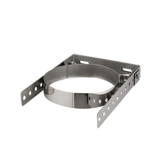 AllFuel HST Adjustable Wall Bracket for 6-Inch Inner Diameter Chimney Pipe