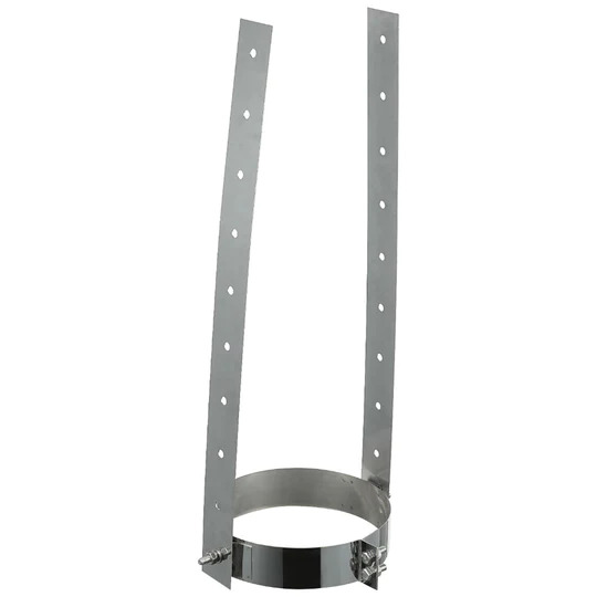 AllFuel HST Elbow Strap for 6-Inch Inner Diameter Chimney Pipe