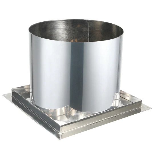 AllFuel HST Firestop Radiation Shield for 8-Inch Inner Diameter Chimney Pipe