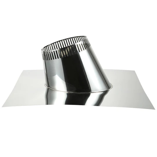 AllFuel HST 1/12 to 6/12 Pitch Roof Flashing for 6-Inch Inner Diameter Chimney Pipe