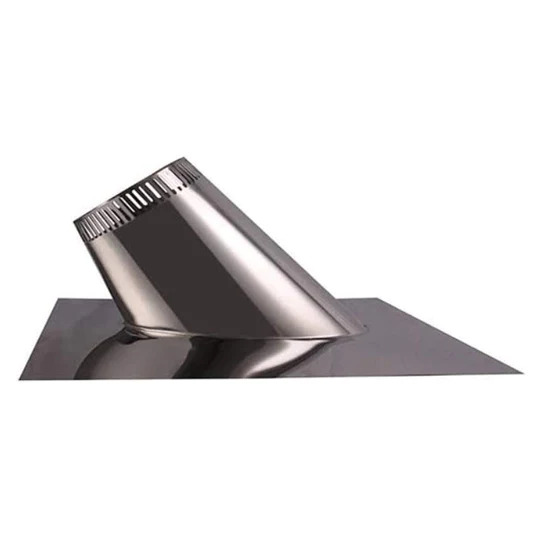 AllFuel HST 7/12 to 12/12 Pitch Roof Flashing for 8-Inch Inner Diameter Chimney Pipe