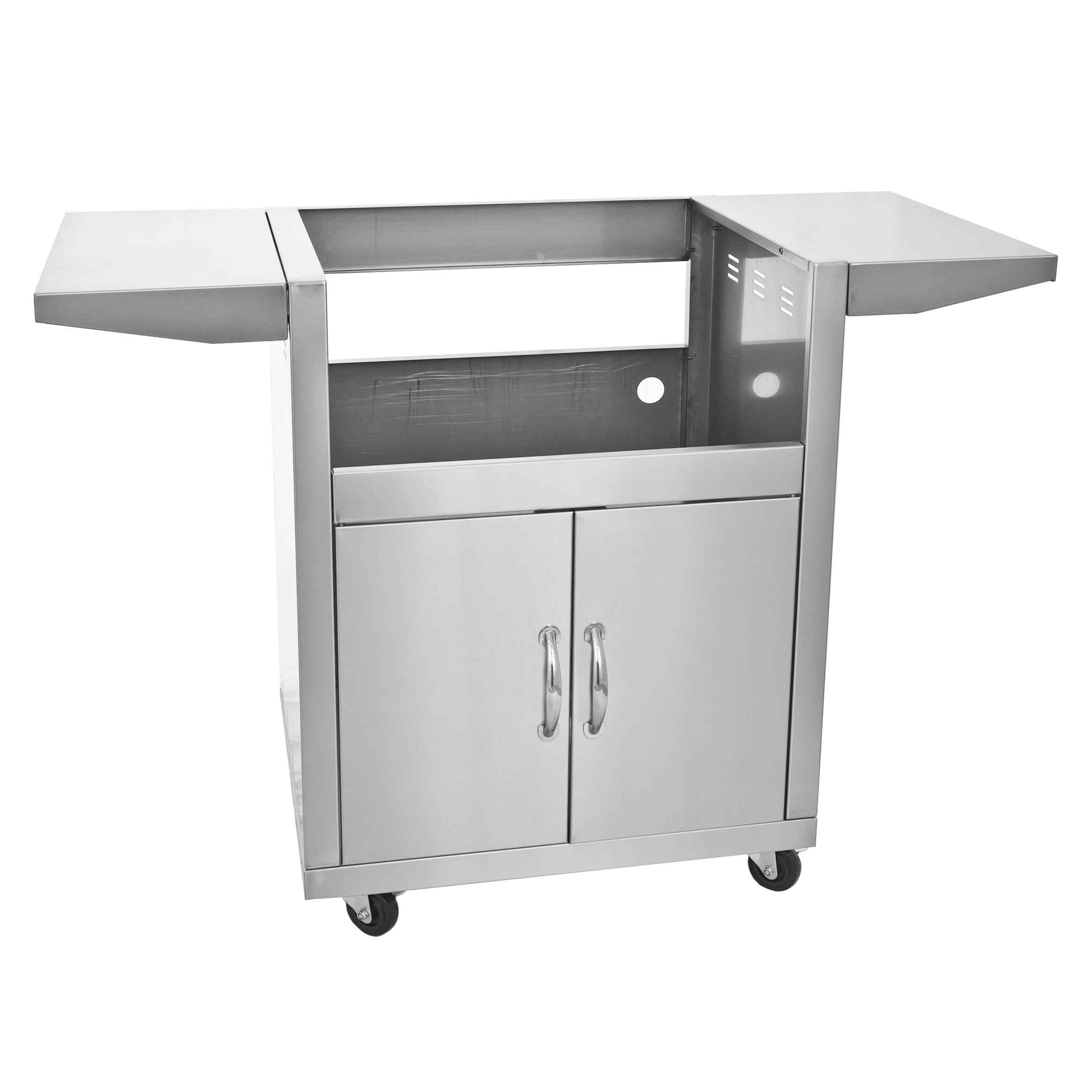 Blaze Stainless Steel Freestanding Grill Cart For 25" 3 Burner Gas Grills - BLZ-3-CART-SC
